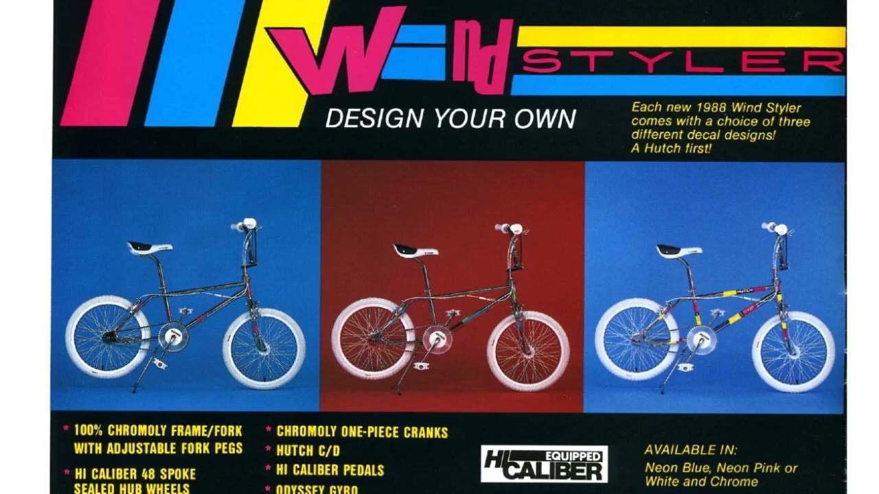 HUTCH HI PERFORMANCE BMX 1988 CATALOG OLD SCHOOL BMX STUFF - YouTube