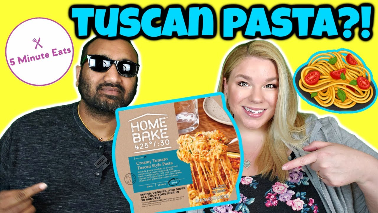 Home Bake Creamy Tomato Tuscan Style Pasta Review - YouTube