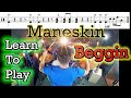 Måneskin  - Beggin - Drum Tutorial Lesson