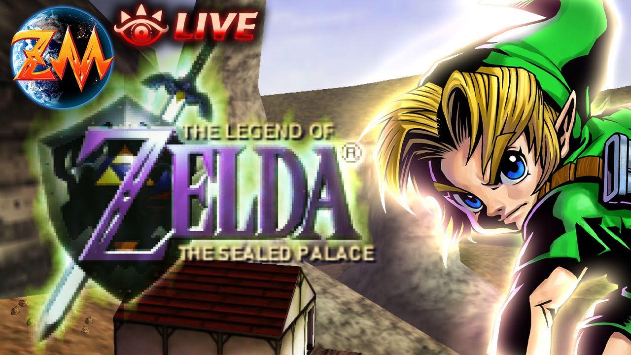 The Ocarina of Time Trilogy? Zelda: Sealed Palace LIVE! (OOT ROM HACK)