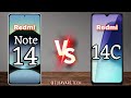 مقارنة بين Redmi 14C Vs Redmi Note 14 5G 