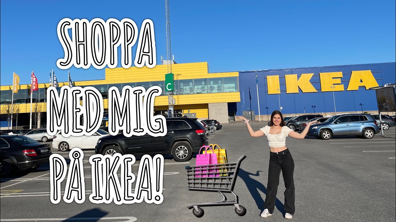 SHOPPA MED MIG PÅ IKEA!🛍 Vlogg! Room makeover #2