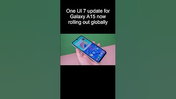 Galaxy A15 One UI 7 Update is now rolling out globally! 😱 Android 15 Features, Live Notifs & More!
