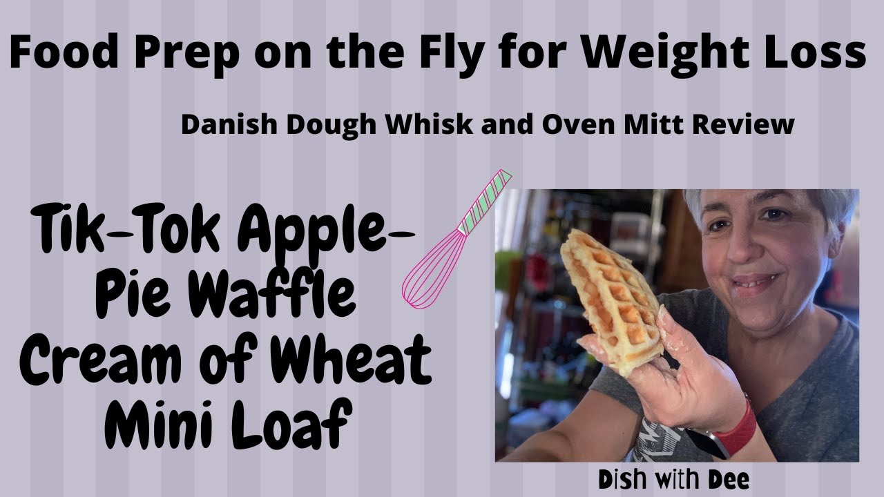 Weight Watchers Meal Prep for Weight Loss TikTok Apple Pie Waffle