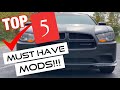 5 Must Have Mods On V6 Dodge Chargers