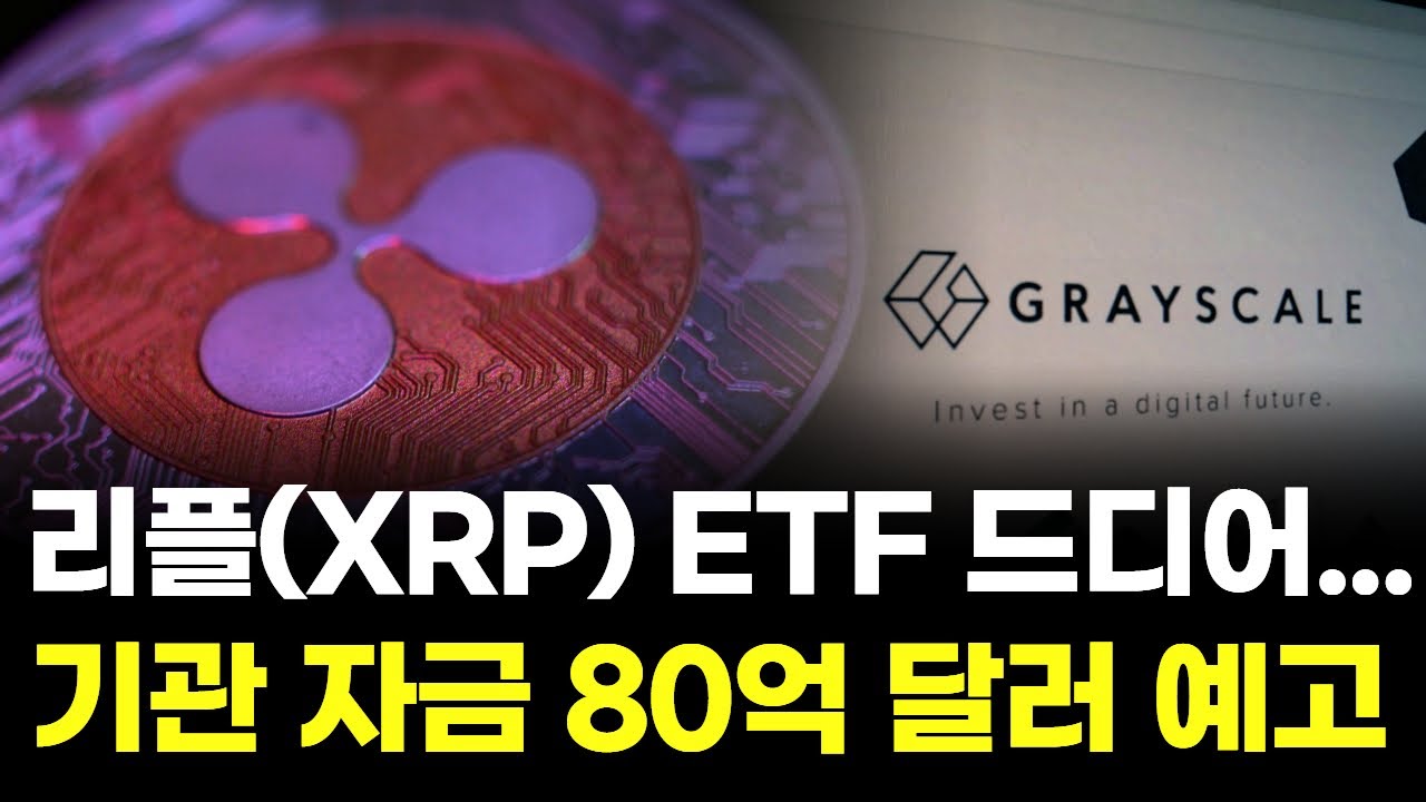 리플XRP ETF 드디어 온다! 기관 자금 80억 달러 폭발 예고