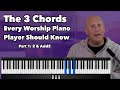 Worship piano lesson   3 chords every contemporary player should know  part 1 add2  2 chords