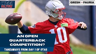 Are the Patriots really having an open competition at Quarterback? | Gresh & Fauria