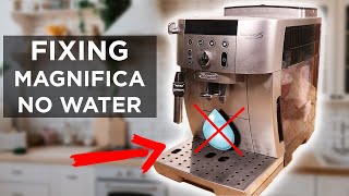 How to fix Delonghi magnifica with no water coming out