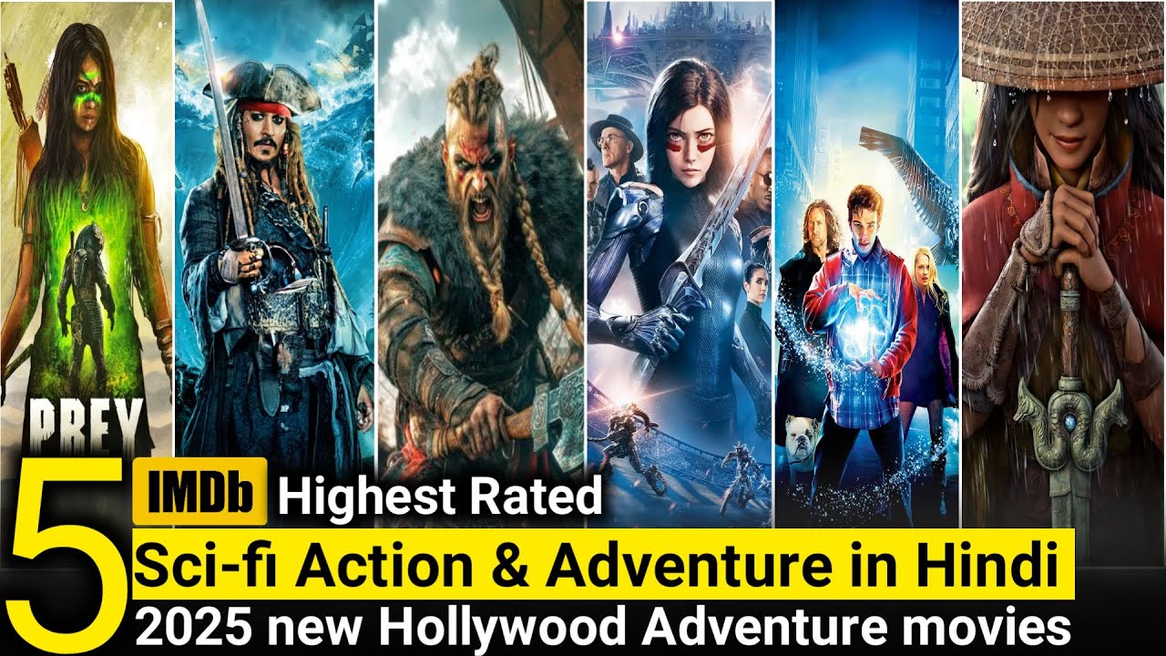 TOP 5 New best Hollywood Action Adventure movies in Hindi | 2025 New ...