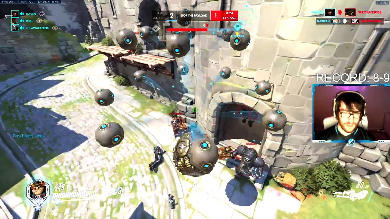 Harbleu Zarya and Hammond - Ranked Top 500 [ Overwatch Season 28 ]