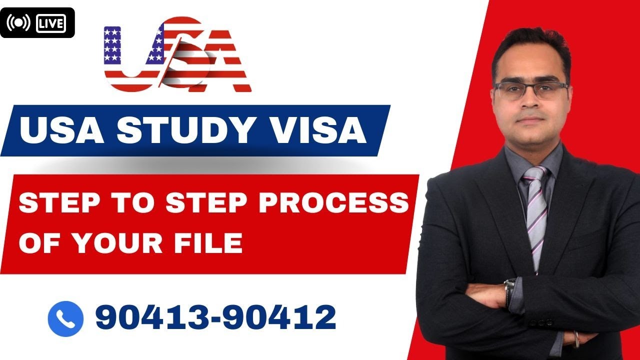 USA Study Visa 2023 | Step to Step Process of Your File 