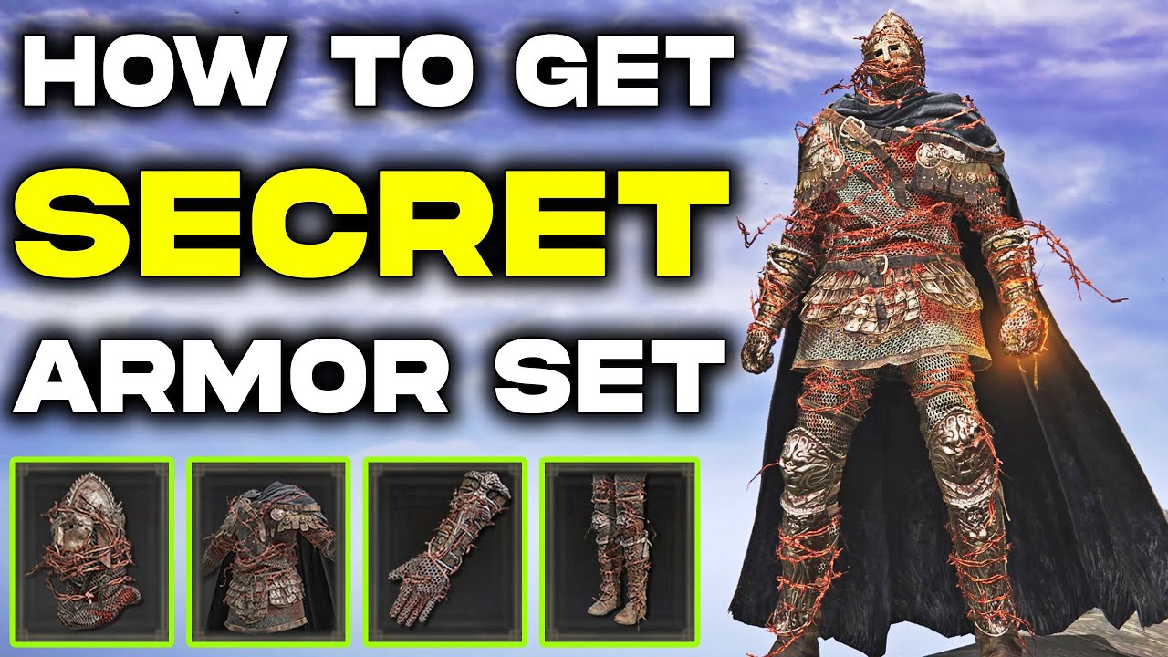 Secret Armor Set in Elden Ring How to Get Briar Armor Set Location