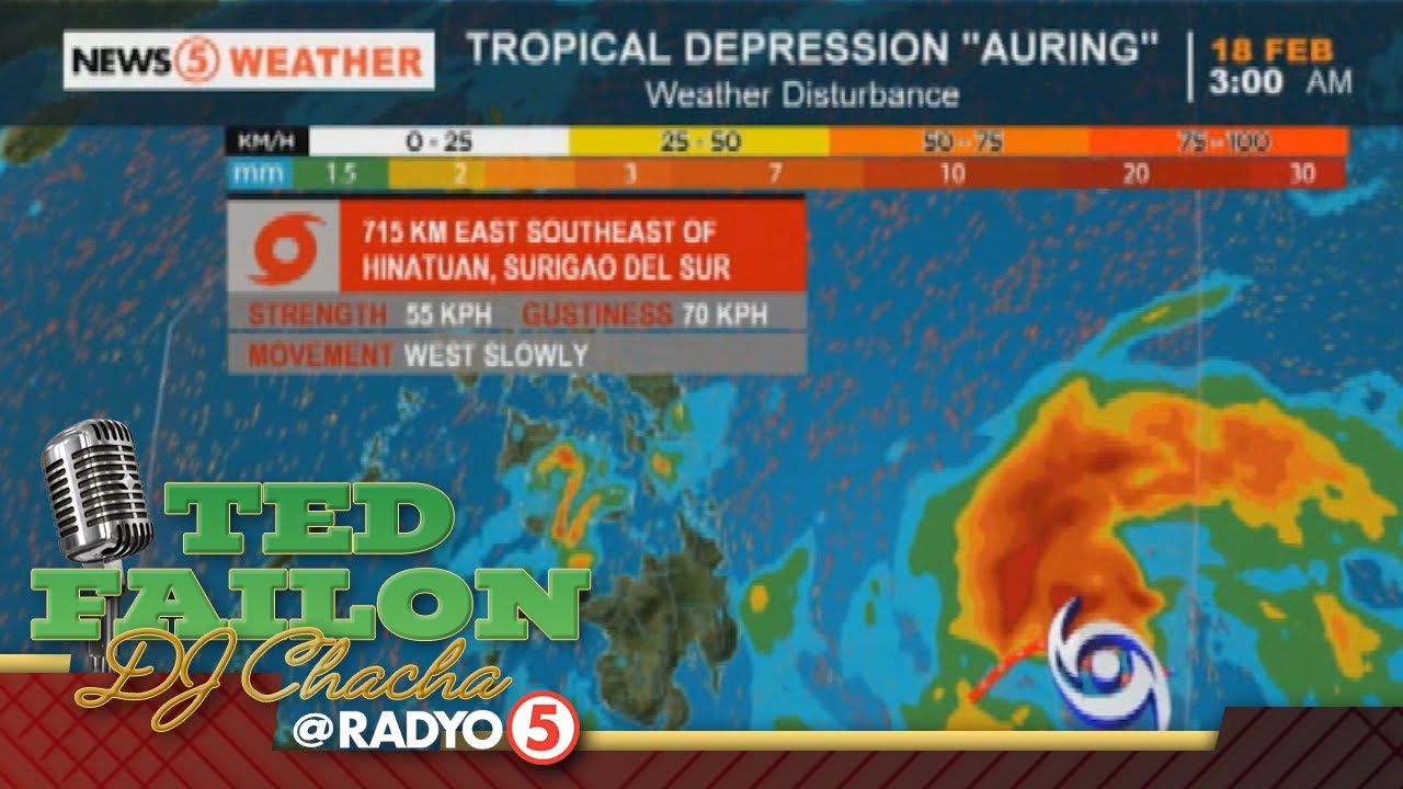 Bagyong Auring, nananatili ang lakas ng hangin
