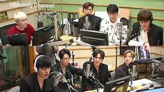 iKON June singing Taeyang's part on 'Fear' ~ Lee Hongki Kiss The Radio 180202