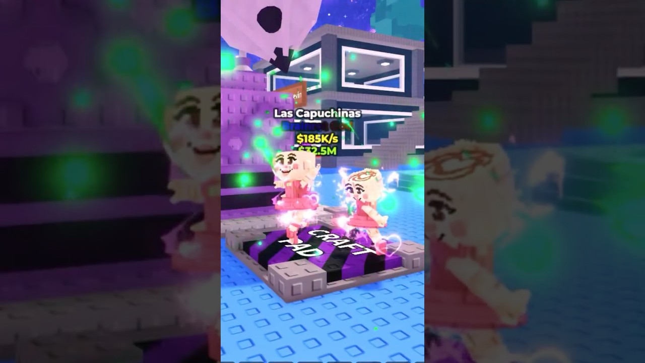 ROBANDO A LAS CAPPUCHINAS EN STEAL A BRAINROT😈 #roblox