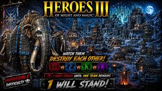Heroes 3 - Friday Challenge | WAITING FOR LAST TEAM!!! - 1v7 on Impossible screenshot 4