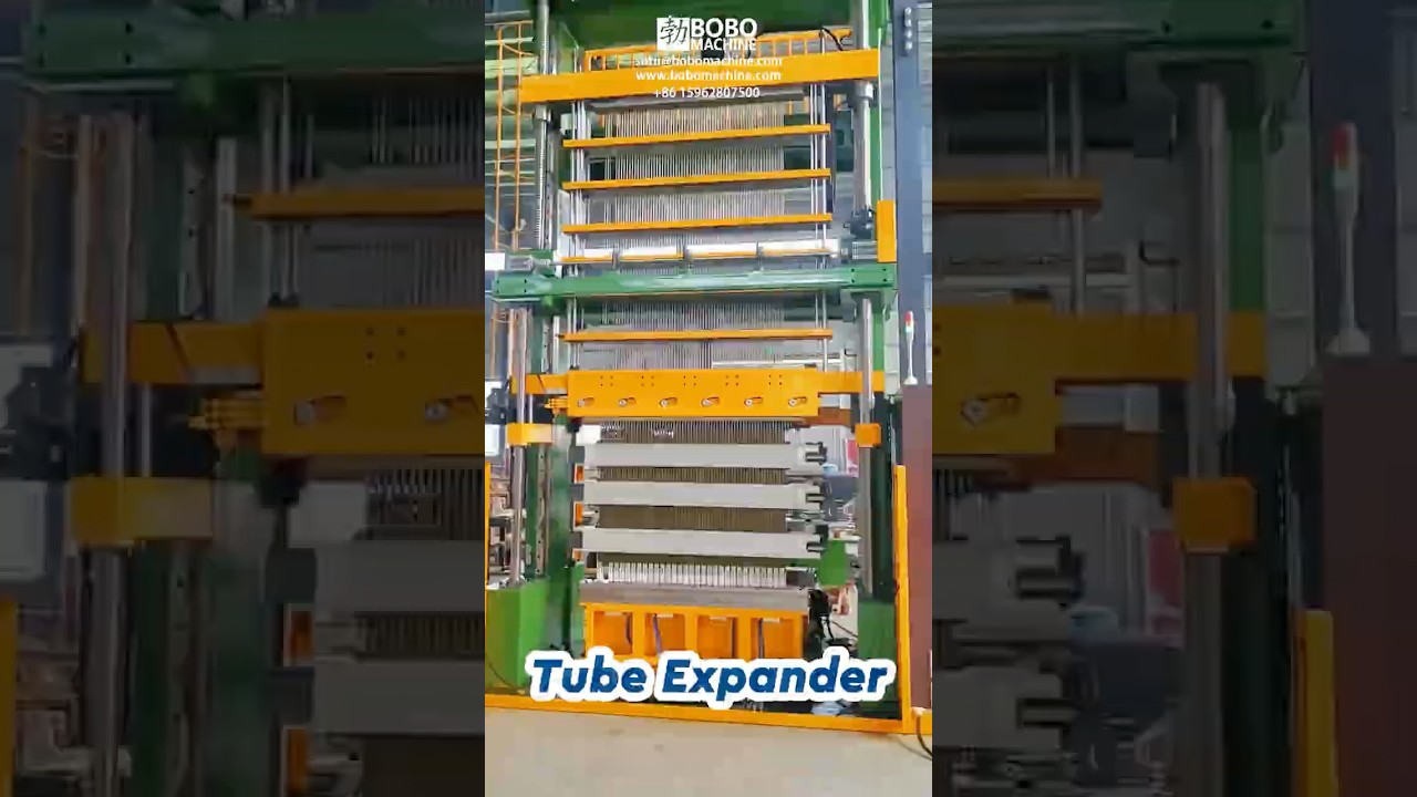 Coil Tube Vertical Expand Machine For Evaporator