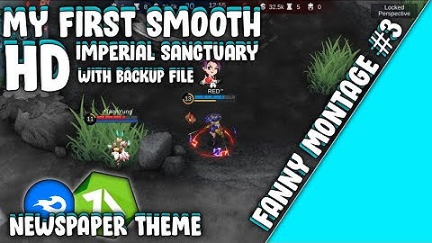 60Fps IMPERIAL SANCTUARY | NEWSPAPER THEME | ANTI LAG MAP WITH BACKUP FILE | MY FIRST PROJECT SCRIPT