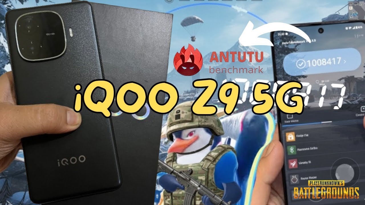 Unboxing iQOO Z9 5G! Skor AnTuTu 1 JUTA 😱 PUBG 4.1 AUTO RATAS?! 