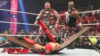 The Dudley Boyz vs. Los Matadores : Raw, September 7, 2015
