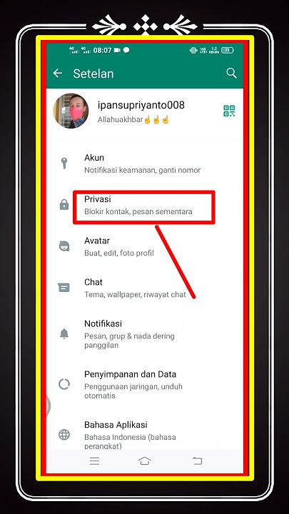 cara melihat semua kontak WhatsApp yang di blokir #shorts