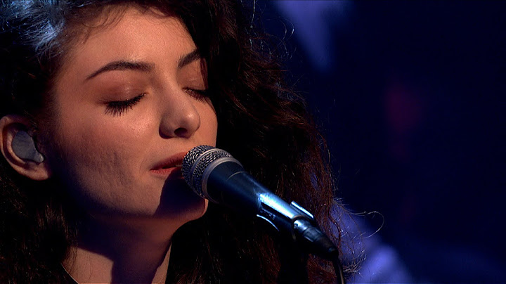 Royals TV show performance - TV Show performance video thumbnail