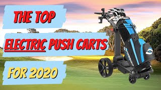 Our Favorite Electric Golf Push Carts For 2020 | Breaking Down The Best Electric Push Carts For 2020
