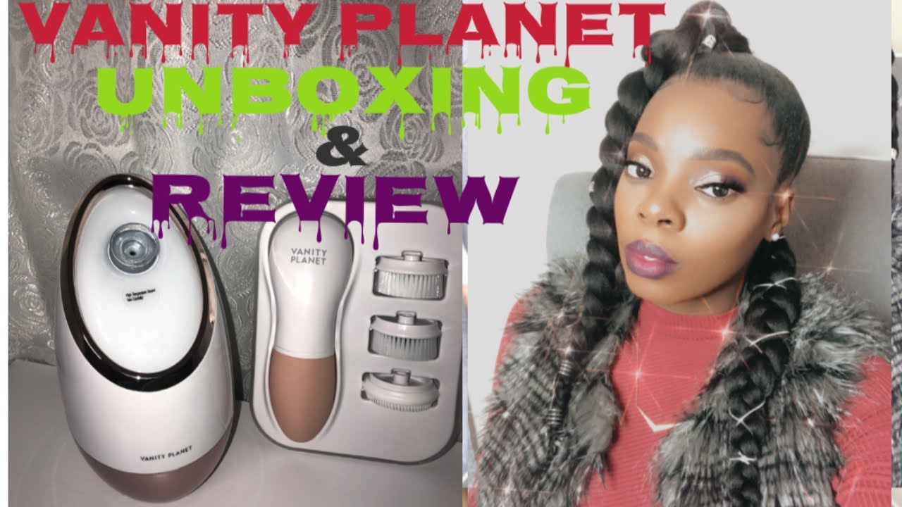 UNBOXING/ REVIEWING VANITY FACIAL SPIN BRUSH AND STEAMER