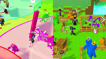 Rainbow.io - Outdo Craft Tower GamePlay - iOS, Android Part 1