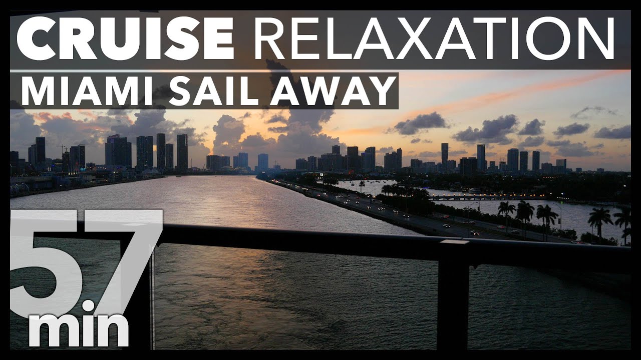 Cruise Relaxation, Miami Sail Away, Virgin Voyages Scarlet Lady