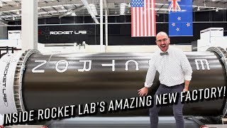 Exclusive look inside Rocket Lab's factory!