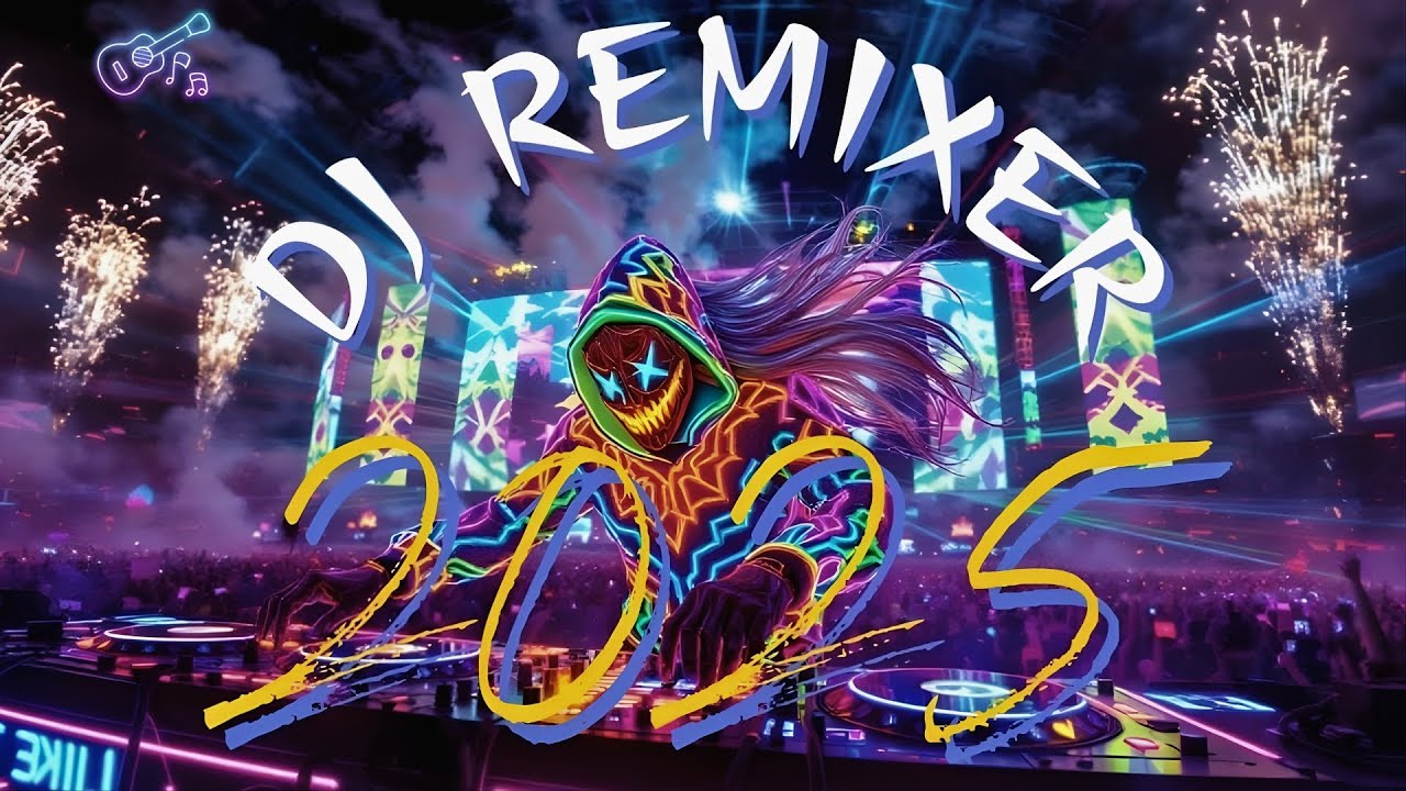 DJ Remix Song 2025 | Nonstop Disco Remix & Club Music for Summer Vibes | Electro Dance Remix 2025