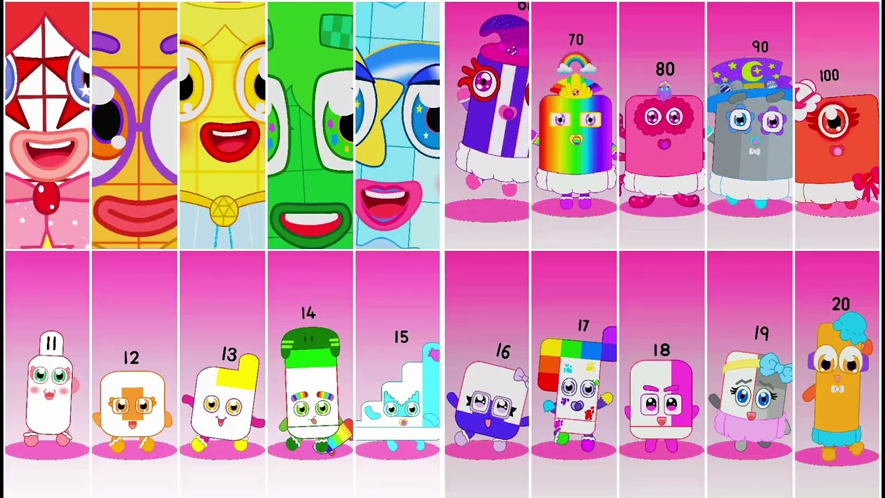 Incredibox Numberblocks 11 Vs 100 | Compilation Incredibox 