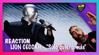 Reaction To Lion Ceccah - Sólo Quiero Más Eurovision 2026 Lithuania
