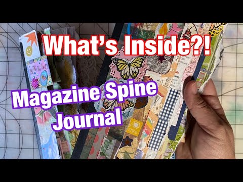 Magazine Spine Journal Flip Through