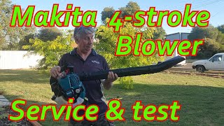 cabriolet Breddegrad forhold How to Service & Check a Makita BHX2500 4 Stroke Leaf Blower plus Test &  Review! Are They Any Good? - YouTube