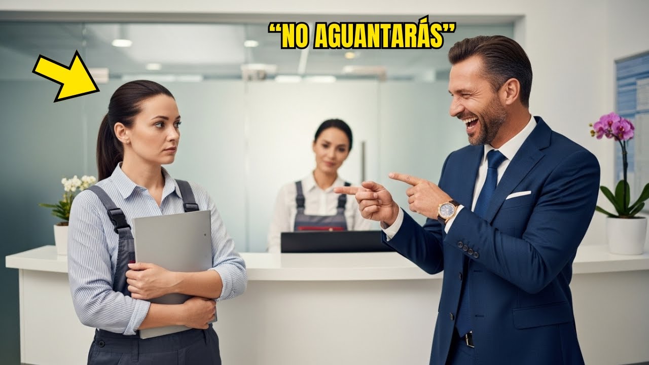 “Te Pago El Doble Si Aguantas Un Día En Mi Trabajo” — Se Rió De Ella… Y Terminó Llorando