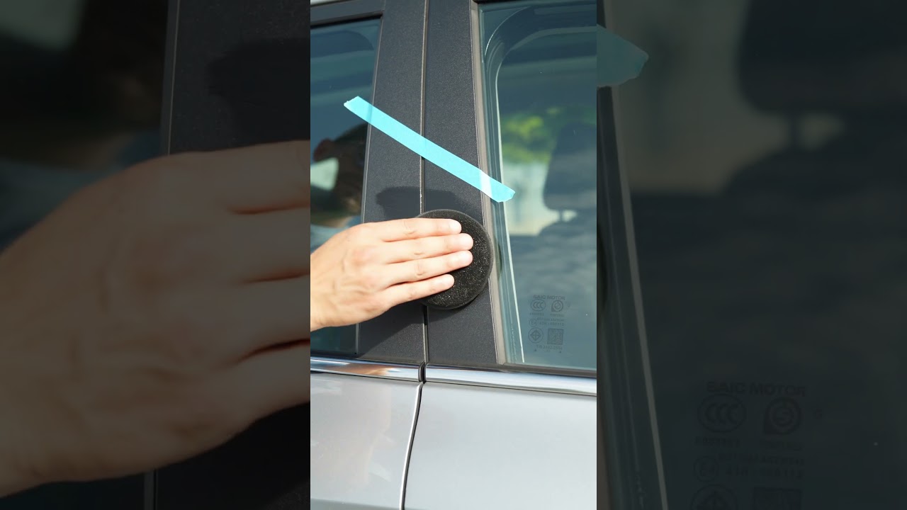 Verblichenes Kunststoff wieder auffrischen 