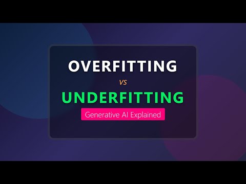 Overfitting vs Underfitting: AI Training Explained for Beginners