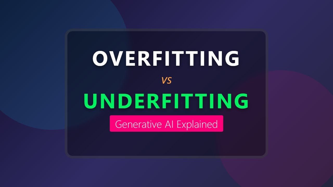 Overfitting vs Underfitting: AI Training Explained for Beginners