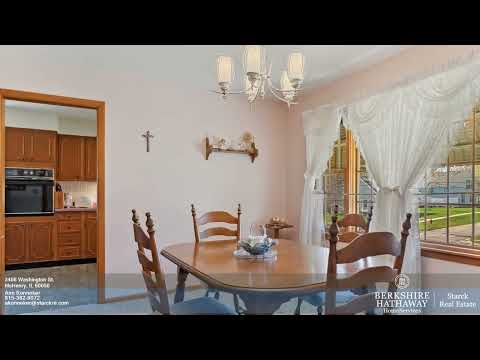 3406 Washington St., McHenry, IL home video tour