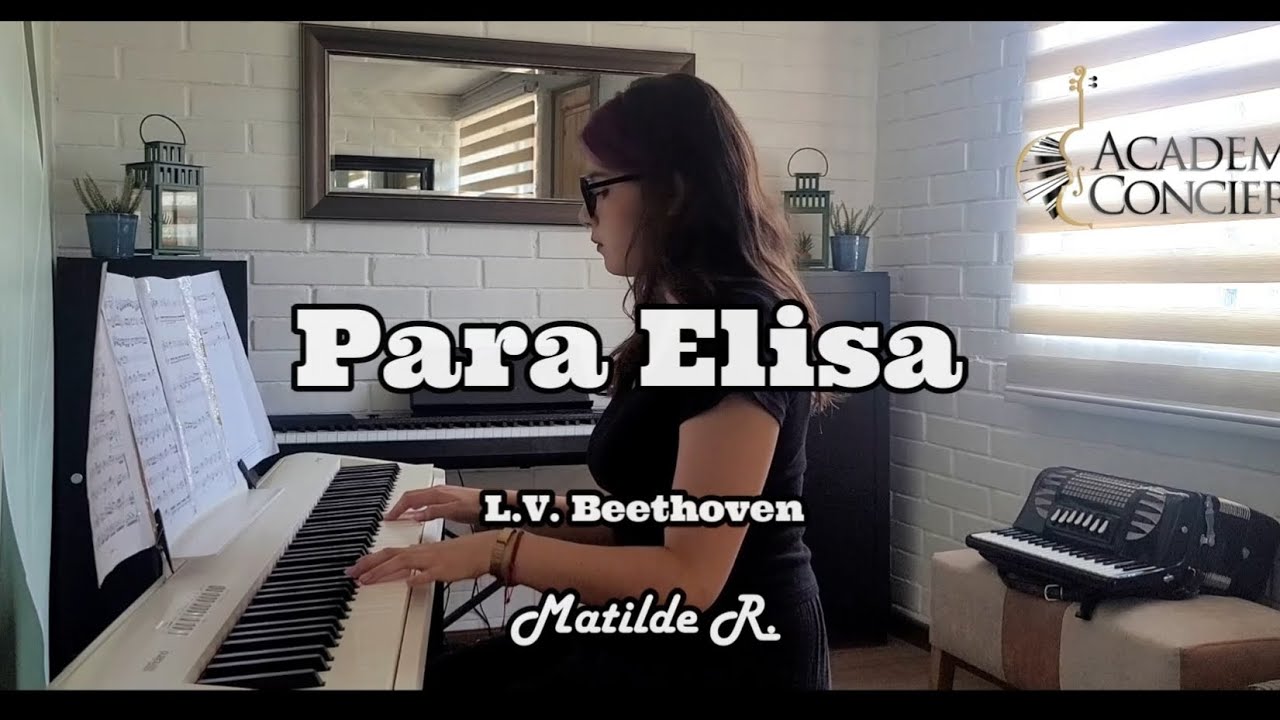 Para Elisa de Beethoven/ Academia Concierto