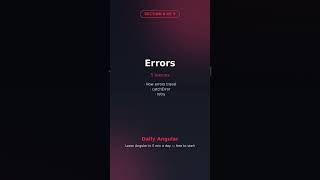 RxJS: a new course in Daily Angular #Shorts