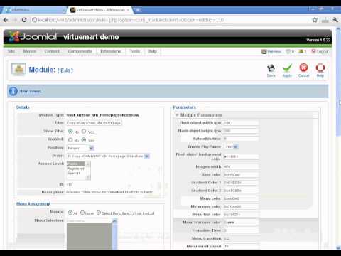 Using VM Homepage Slideshow Module second instance