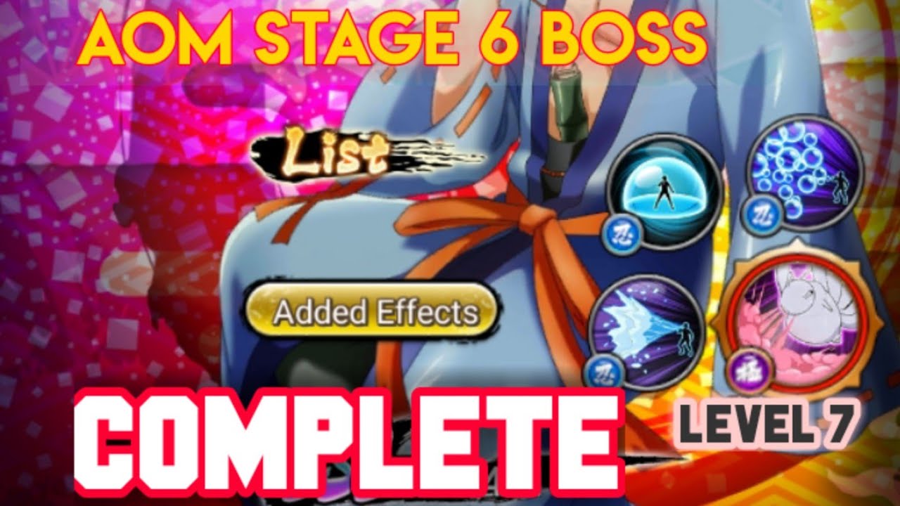 [AOM 16] NxB Stage 6 Boss||utakata MR level 7|| COMPLETE