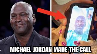 Sick teacher's 'final wish' was one last conversation with an ex-student. So Michael Jordan called