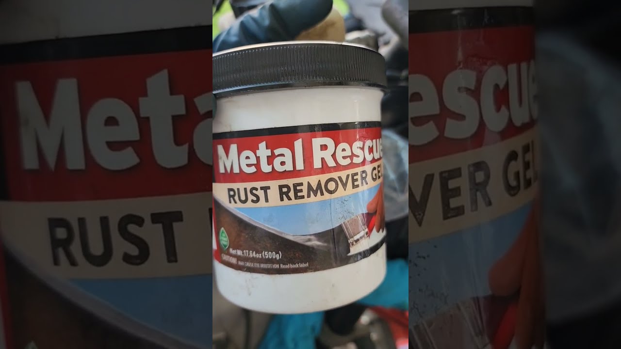 Metal Rescue Rust Remover Gel.