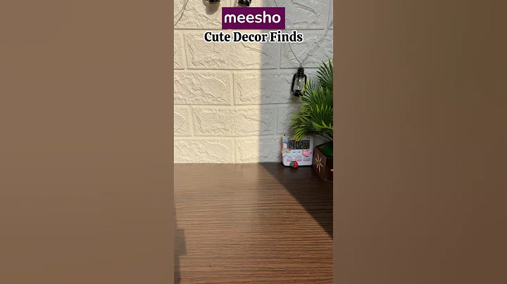 Cute home Decor finds From Meesho under ₹ 200 #meesho #meeshofind #unboxing #explore #cutefinds