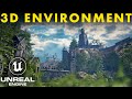 Unreal engine 5 realistic environment design using pcg tool